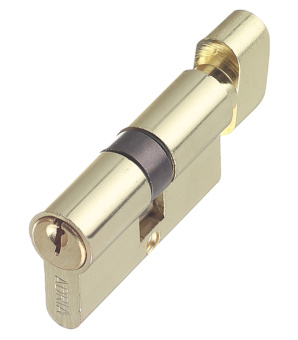 Цилиндр Adria 2018 60 (30х30) мм ключ-вертушка золото