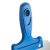 Шпатель для клея зубчатый 180 мм B3 нержавеющая сталь синий с пластиковой ручкой