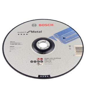 Круг отрезной по металлу Bosch (2608600226) 230х22х3 мм вогнутый