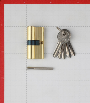 Цилиндр Adria 2018 60 (30х30) мм ключ/ключ золото