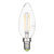 Лампа светодиодная Navigator E14 6Вт филаментная свеча 2700К теплый свет