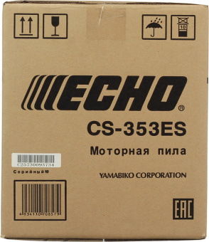 Бензопила Echo CS-353ES 2,16 л.с. 14" шаг 3/8" паз 1,3 мм 52 звена