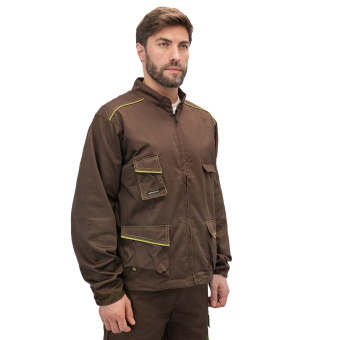 Куртка рабочая Delta Plus Panostyle (M6VESMATM) 48-50 рост 164-172 см цвет коричневый/зеленый