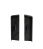 Заглушки торцевые (левая+правая) Rico Carpet 45 мм темно-серый (20 шт.)