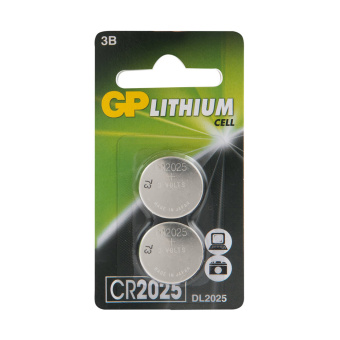 Батарейка GP CR2025 литий диск (2шт)