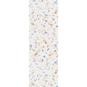 Плитка облицовочная Нефрит Террацио белая с крошкой 600x200x9 мм (10 шт.=1,2 кв.м)