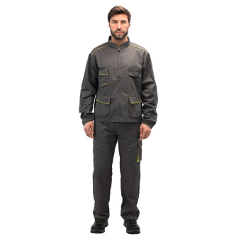 Куртка рабочая Delta Plus Panostyle (M6VESGRTM) 48-50 рост 164-172 см цвет серый/зеленый