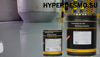 Самовыравнивающееся наливное покрытие для полимерных полов Гиперфлор 2К (Hyperfloor 2К) 4,5+15,5 кг