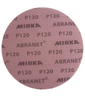 Диск шлифовальный Abranet d225 мм P120 на липучку сетчатая основа (3 шт.)