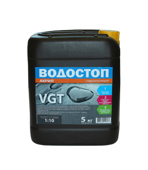 Грунт VGT Водостоп-акрил концентрат 5 кг