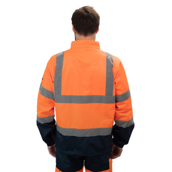 Куртка рабочая сигнальная Delta Plus (PHVE2OMGT) 48-50 рост 164-172 см цвет флуоресцентный оранжевый
