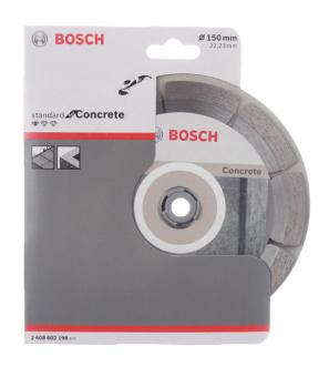 Диск алмазный по бетону Bosch Professional (2608602198) 150x22,2x2 мм сегментный сухой рез