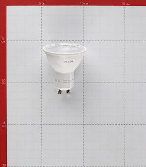 Лампа светодиодная OSRAM GU10 4 Вт 3000К теплый свет