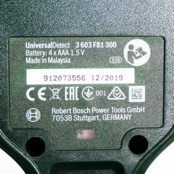 Детектор скрытой проводки Bosch Universal Detect (00603681300)