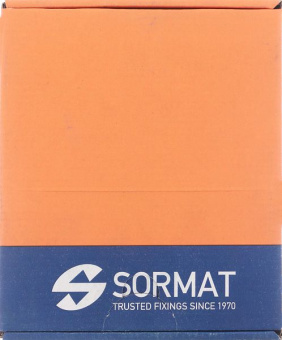 Дюбель фасадный Sormat с шурупом шестигранная головка 10x135 мм (40 шт.)