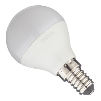 Лампа светодиодная OSRAM E14 шар 6,5 Вт 4000 К дневной свет