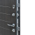Дверь входная Форпост Эверест левая серый графит - венге 960х2050 мм