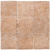 Мозаика Stone4home Toscana травертин из натурального камня 300х300х10 мм матовая