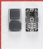Блок (выключатель двухклавишный и розетка с крышкой) Makel о/у IP55 серый
