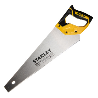 Ножовка по дереву Stanley 450 мм крупный зуб