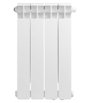 Радиатор биметаллический 3/4" Rifar Base Ventil 500, 4 секции, с правым нижним подключением
