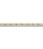 Плинтус (молдинг) из полистирола 15х8х2400 мм Decomaster белый с золотом