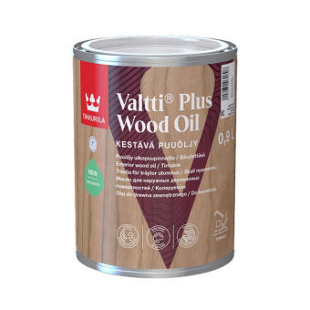 Масло Tikkurila Valtti Puuoljy Akva для наружных деревяных поверхностей основа EC 0,9 л