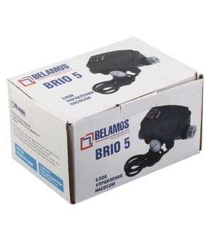 Блок автоматики Belamos Brio-5 с манометром и кабелем
