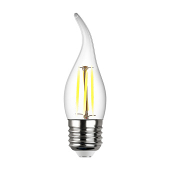 Лампа светодиодная REV филаментная E27 FC37 свеча на ветру 7 Вт 4000 K дневной свет