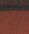 Черепица гибкая коньково-карнизная ШИНГЛАС Ранчо/Финская микс красный 3 кв.м