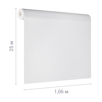 Обои под покраску виниловые на флизелиновой основе фактурные МИР White Pro 07-037 (1,06х25 м) плотность 120 г/кв.м