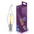 Лампа светодиодная REV филаментная E14 FC37 свеча на ветру 5 Вт 2700 K теплый свет
