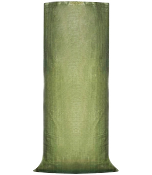 Мешок полипропиленовый зеленый 50х90 см