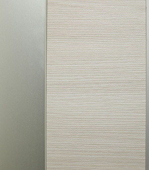 Дверное полотно VellDoris TECHNO Z дуб белый со стеклом экошпон 600x2000 мм