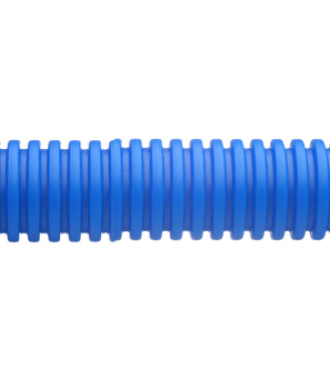 Труба гофрированная 32 мм для металлопластиковых труб d20 мм синяя бухта 50 м